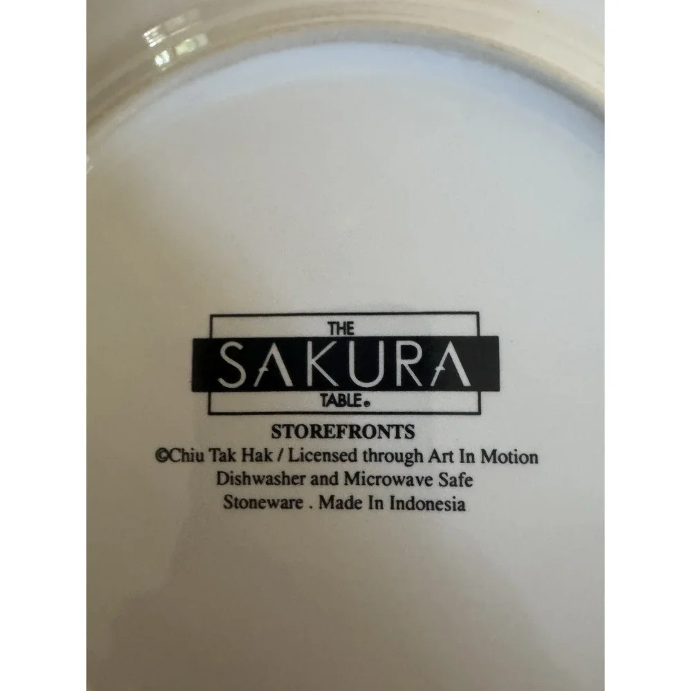 Sakura table storefronts